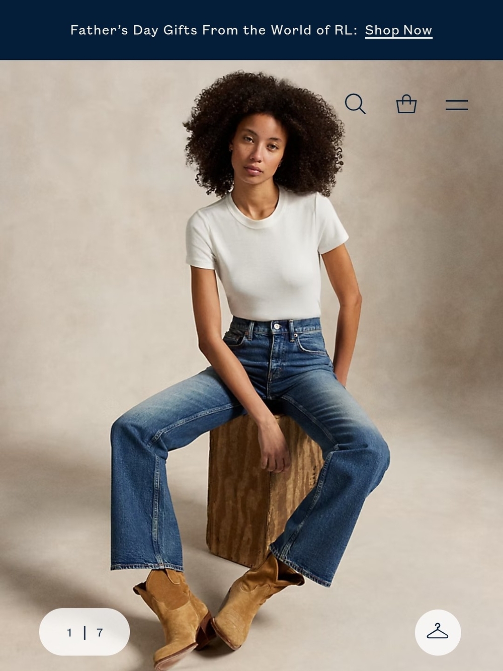 Ralph Lauren Boot Cut Jeans
